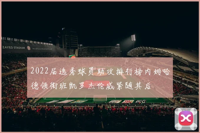 2022届选秀球员助攻排行榜内姆哈德领衔班凯罗杰伦威紧随其后